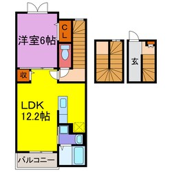 エスペランサⅡ・Ⅲの物件間取画像